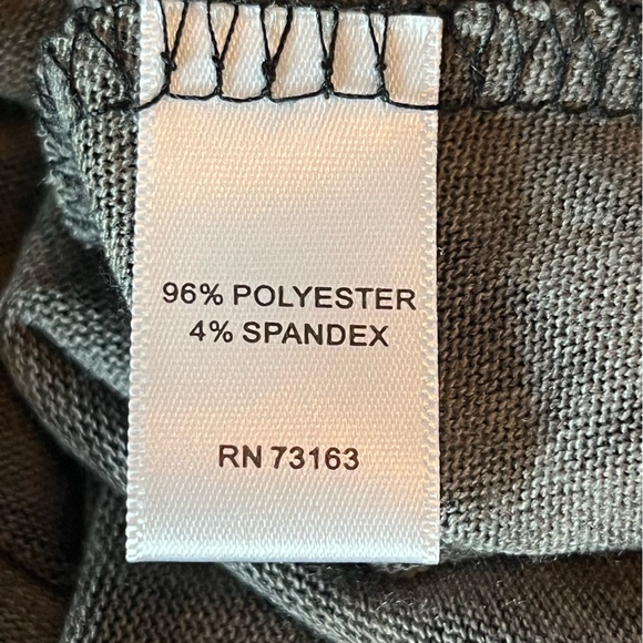 Cupio black and gray  sharkbite tunic, crew neck size XL - Picture 3 of 6